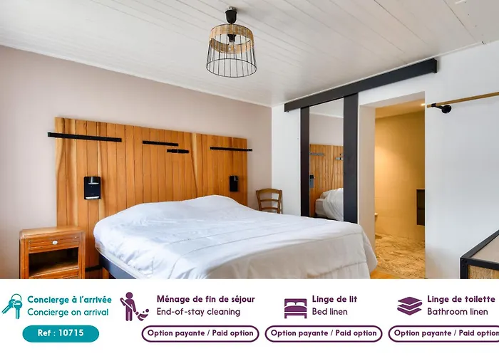 Maison à Pour 10 - 450m De La Hébergement de vacances Barbâtre